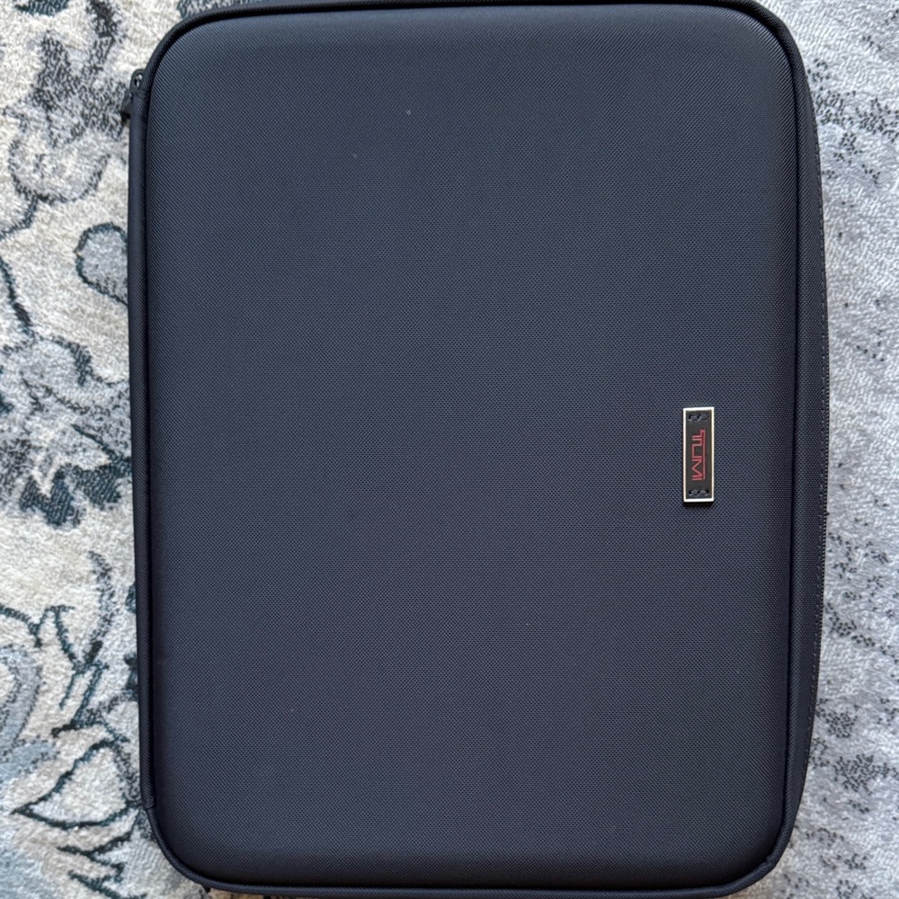 Tumi Black Protective Laptop Hard Case